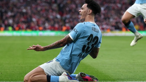 Nico O’Reilly dành tình yêu 'khắc cốt ghi tâm' cho Man City